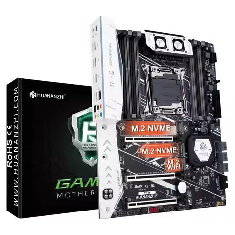 HUANANZHI X99-TF-Q Motherboard Support Intel LGA2011-3 Platform Processor DDR3 DDR4 128G M.2 NVME SA