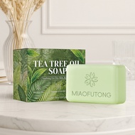 Tea Tree Tea Tree Tea Tree Oil Soap Facial Body Cleansing Moisturizing Antibacterial Handmade Soap [