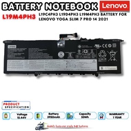 (ส่งฟรี ประกัน 1 ปี)L19D4PH3 L19C4PH3 L19M4PH3 แล็ปท็อป แบตเตอรี่ For Lenovo Yoga 14S 2021 PRO 14 Se