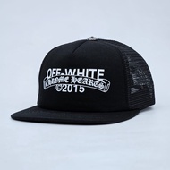 [ ] Chrome Hearts off white fashion trucker cap black