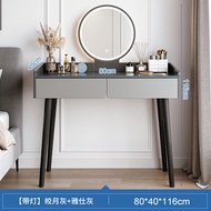 XUXU โต๊ะเครื่องแป้ง 60/80/100cm โต๊ะเครื่องแป้งสไตล์มินิมอล โต๊ะเครื่องแป้งที่เรียบง่ายในห้องนอน พร้อมตู้เก็บของหลายตู้ พร้อมกระจกแต่งตัว