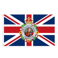 2023 Charles III King Charles III Coronation Flag King Charles III Login Flag 90 * 150cm