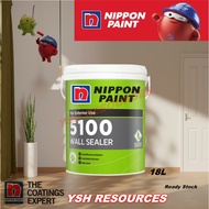 18L Nippon Paint 5100 - Wall Sealer / Cat Undercoat Dinding / Primer