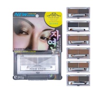 Nice shop Eyebrow Powder 2 Shades + Brush 2 With N404