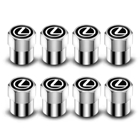 4Pcs Car Styling Wheel Tire Valve Air Stem Cap Duust Covers For Lexus GS350 Ct200h RX350 NX300h ES30