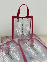 กระเป๋าถือ Starbucks กระเป๋าใส่ของอเนกประสงค์ 🛍 กันน้ำ tote bag รุ่น Limited นำเข้า