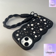 NCpatternColor Casing 3D Wave Strap Casing For Realme 14X 10 9i 9 8 Pro 7i Global 6i 5s 5i 5 3 3i 2 