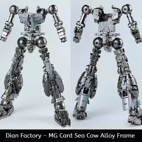 Dianwork Mg 1/100 Nu (Ka Ver.) Alloy Frame Kit Metal Reinforcement Upgrade Pre-Assembled Accessory P