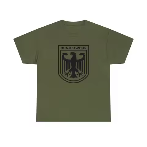 German Army Bundeswehr Federal Eagle 100 Cotton T Shirt Ww2 Coat Of Arms Germany Oktoberfest Bundesr
