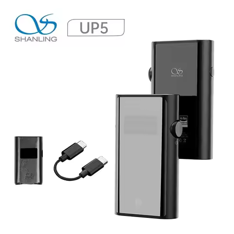 Shanling UP5 Dual ES9219C Balanced Bluetooth Decoding Headphone Amplifier USB DAC To 384K/ DSD256 3.
