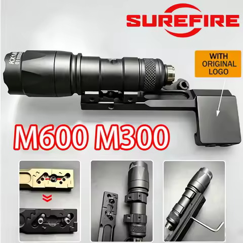Tactical SF M600 M600C M300 M300C Flashlight LED Weapons Light Airsoft Rifle Pistol Scout Light Torc