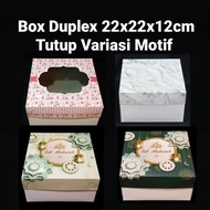 Duplex Box 22x22x12cm