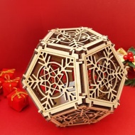 DIY冰晶燭燈 / 聖誕節禮物 / 附包裝紙