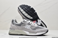 Jound New Balance 992 Made in USA Mossy Green หนังหมูและผ้ารองเท้าวิ่งสำหรับผู้ชายและผู้หญิง