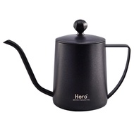 Stainless SteelCmlHand Coffee Pot350Household Die Narrow-Mouth Pot Pot with LidHeroHanging Ear pro304Long Sprout Pot Han
