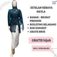 FREE NAYLA KEBAYA SET HIAJB AND BROS II MODERN KEBAYA II GRADUATION KEBAYA II ELEGANT KEBAYA II WEDD