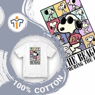 Snoopy Beagle Dog Baju Lelaki Kids Girl T Shirt Dress Kemaja Perempuan Budak Fashion Women Girls Clo