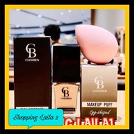 ส่งฟรี 3 ชิน ครีมรองพื้น CHERBEN แท้100%เฌอเบญ +++แถมฟรีฟองน้ำ รุ่นผลิตใหม่