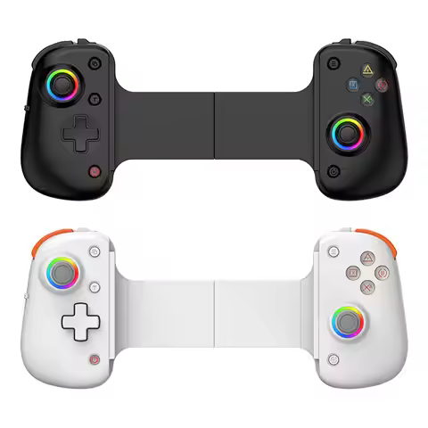 BSP BSP-D8 PRO RGB Tablet Controller Wireless Handle For Switch Game Bluetooth Stretching Joystick F
