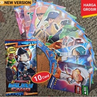 Ready Toy UNO Boboiboy card / trading card Game Boboiboy Galaxy 1 Pack Contents 10 Cards