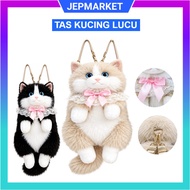Cat doll bag Fur Cat Backpack/ Cat Bag/ Premium Cat Doll Backpack/ Cat backpack