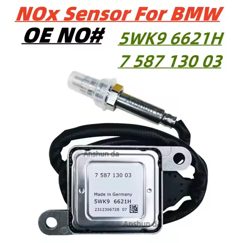 758713003 5WK96621 5WK96621H Original NEW Nox Sensor For BMW 1 3 Series E81 E87 LCI E90 E91 E92 E93