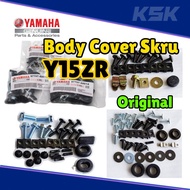 YAMAHA Y15 Y15ZR V1 V2 YSUKU COVER SET SCREW COVERSET SKRU BODY SKRU ORI FULL SET