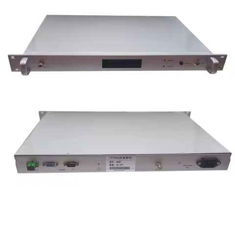 1550NM Fiber optic transmitter Laser emission power 10DB Cable TV RF to Fiber catv RF to fibre ftth
