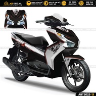 Tem Trùm Dán Xe Air Blade Phong Cách Lamborghini | ABT2022-13 | Decal Dán Trùm Xe Máy AB Airblade Ch