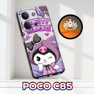 Rc5/Softase rubber poco C85 - Cute Motif - Case poco C85 - Casing poco C85 - Silicone poco C85 cool 