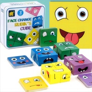 EINEUWU Board Game for Family Night Kids and Adults, Aged 3+, Colourful Block Building Family Games,