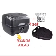 GIVI BOX B33NM B33N2M 100% ORIGINAL GIVI