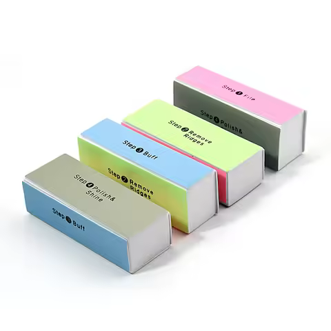 40 pcs 4 way nail buffer block ,migic nail buffer, nail Buffing Sanding Block, manicure tool