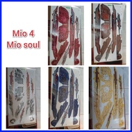 ☩ ◴ mio 4 decals / mio soul decals( ORIG THAILAND)