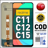 LCD Realme C11 C12 C15 2020 Original Fullset ori asli Glass Touchscreen Digitizer