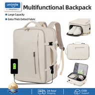 Umimile Travel Backpack Large Capacity 38L Expandable Waterproof Oxford Laptop Backpack For School W