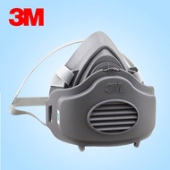 3M 3200 gas mask set with 3M 3744 oil dust filter, wood dust, fine dust filter mask, cement dust, od