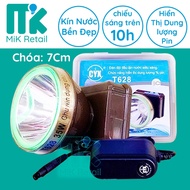 CYX T628 Waterproof Head Flashlight – Super Bright LED, Strong Battery, Used When Raining, Fishing, 