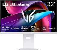 LG 32G810SA-W 32-inch Ultragear 4K UHD (3840 x 2160) IPS Gaming Monitor, 144Hz, 1ms, NVIDIA G-Sync C