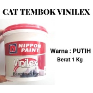 SIAPKIRIM CAT TEMBOK VINILEX PUTIH KALENG KECIL 1 KG READY STOCK