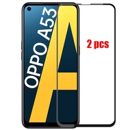2 Pcs Tempered Glass Oppo A53 2020 Screen Protector Oppo A53 A 53 OppoA53 Glass Film