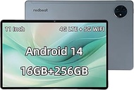 redbeat Gaming Tablets Android 14 Tablet 11-inch 2K Screen, M2 Amazon Tablets Dual SIM Card Slots, 1
