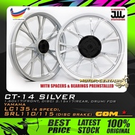 RIM MOTOSIKAL COMSTAR SPORT RIMS CT-14 1.60X17(DISC,F) 2.15X17(DRUM,R) YAMAHA LC135 4S,LAGENDA SRL11