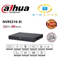 DAHUA 16 CH / 16 CHANNEL NVR5216-EI 1U 2HDDS WIZSENSE NETWORK VIDEO RECORDER