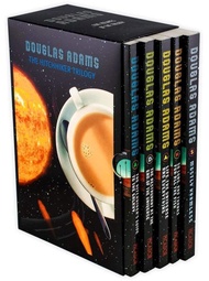 Hitchhiker's Guide to the Galaxy Trilogy Collection 5 Books Set by Douglas Adams Hitchhiker's Guide 