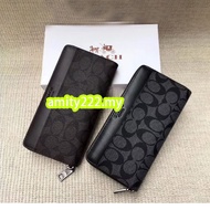 75000 74597 74769 53834 52372 75363 75013 74599 Classic Men's Long Clip Zipper Wallet PVC With Leath