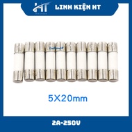 Good quality 2A 250V 5x20mm ceramic fuse (bag of 5) - HT components