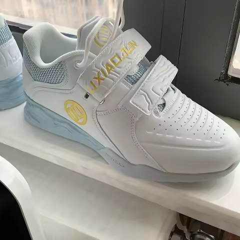 2025 Popular Couple weightlifting shoes Comfortable Couple Squat Hard Pull Sneakers Wearable Indoor 