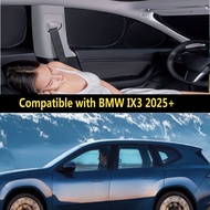 Compatible with BMW IX3 2025-UP Car Curtain Sunshade Fully Blackout Sun Protection Privacy Camping