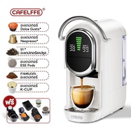 Cafelffe 6 in 1 Multiple Capsule Coffee Machine 19Bar Cold Hot Brew Coffee Maker Programmable Espres